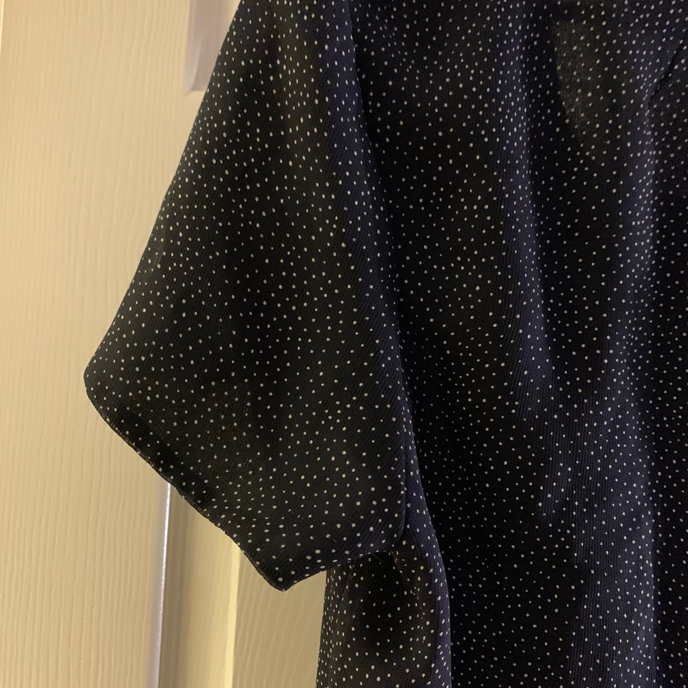 Liz Claiborne Navy Midi Dress - Picture 3 of 7